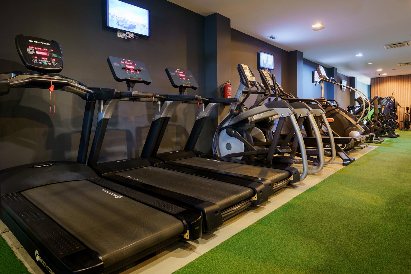 Zona de cardio AL GYM CLUB Almería